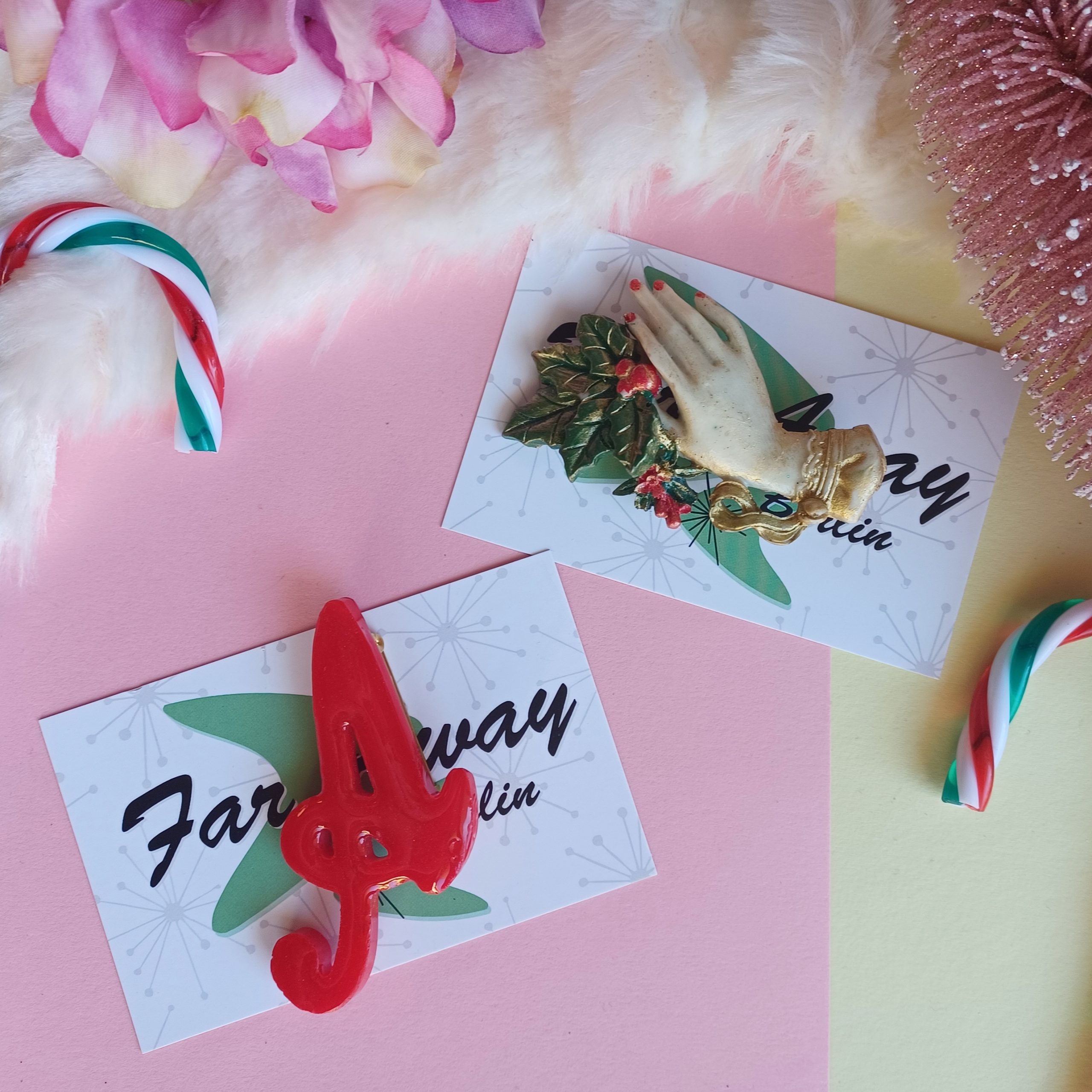 * XMAS RESTOCK * Eternal Holly Victorian Brooch - Image 8