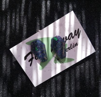Glitter Mini Coffin Earrings - Image 3