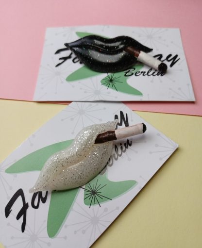 Gianna Vamp Brooch - Image 5