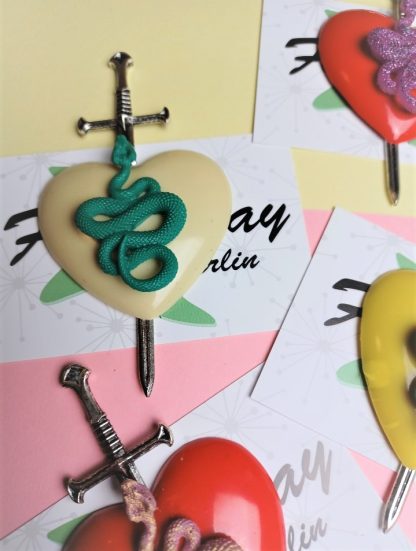Theda Snake Brooch - Image 4