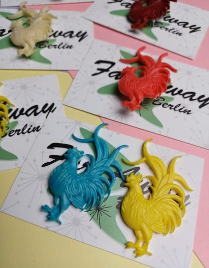 "Cock a Doodle Doo" Brooch - Image 2