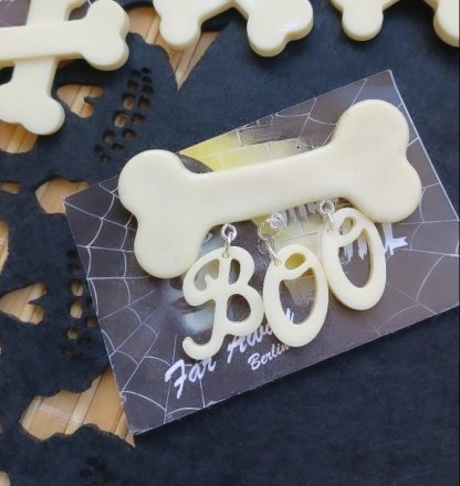 *Halloween Special * Boo!Doo Bones Brooch