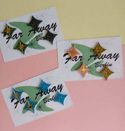 Ava Space Age Sparklers Earrings - Image 4