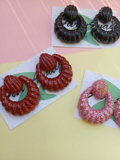 Sparkling Tiki Delight Earrings - Image 2