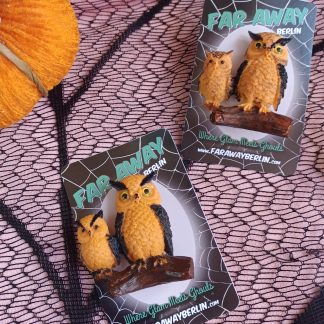 The Night Watchers Owl Brooch
