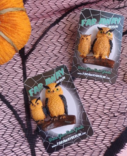 The Night Watchers Owl Brooch
