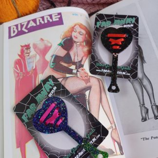 Glamour Mistress Glitter Brooches