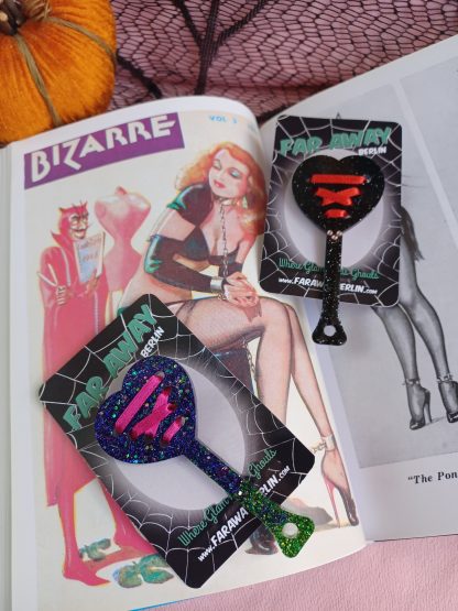 Glamour Mistress Glitter Brooches