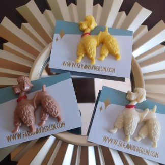 Lucille Poodle Repro Brooch