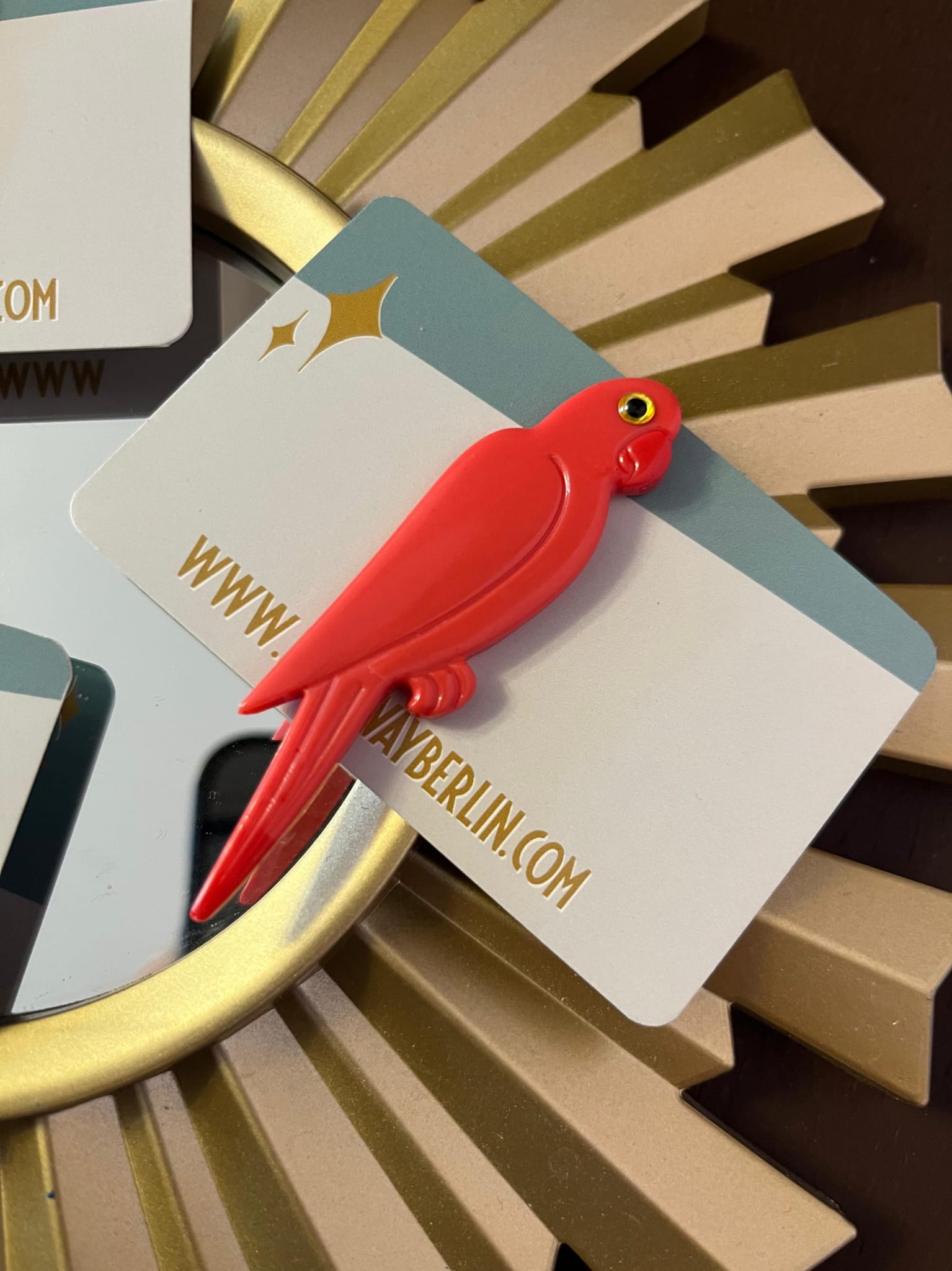 Lola Carioca Parrot Brooch - Image 4