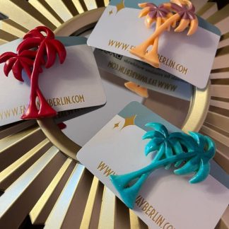 Rambla de Calafell Palms Brooch
